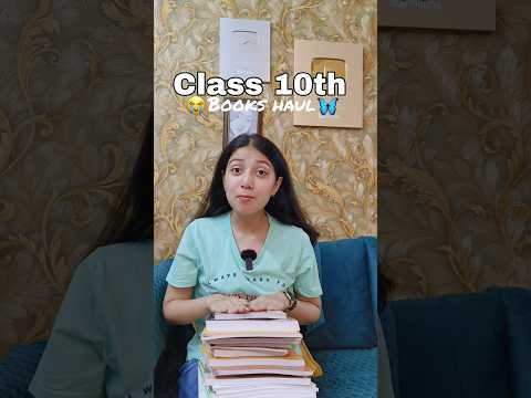 I BOUGHT MY *CLASS 10TH* BOOKS😭🤯✨ #shorts #youtubeshorts