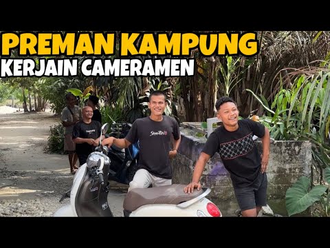 Preman Kampung Kasih Petasan Saat Cameramen Tertidur! Inilah Yang Terjadi!