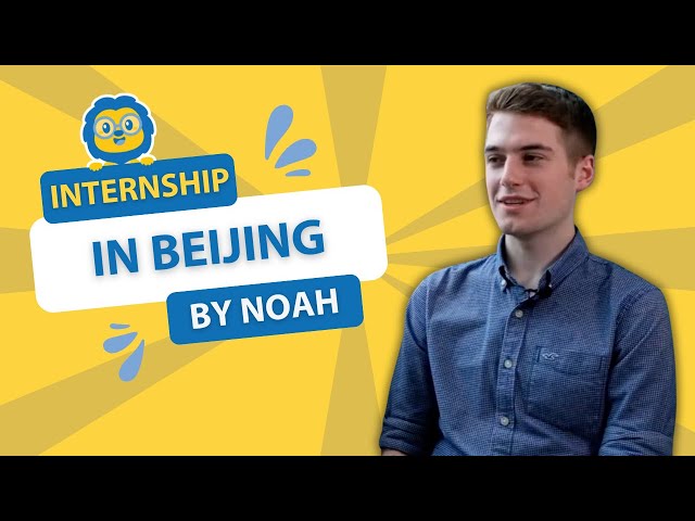 Internship in China // Discover Noah's Time in China