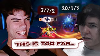 How I almost ENDED A FRIENDSHIP by creating the MOST ANNOYING PLAYSTYLE ever