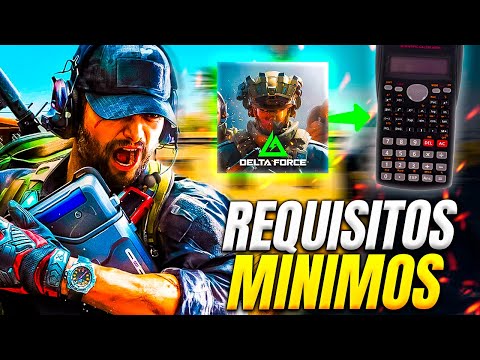 NUEVOS REQUISITOS MINIMOS e INCREÍBLES para DELTA FORCE MOBILE | Lobo Jz