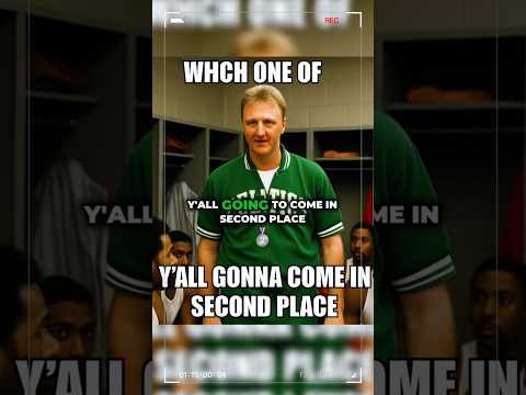 Larry Bird Didn’t Trash Talk… He Prophesied 😤📜 #Legend