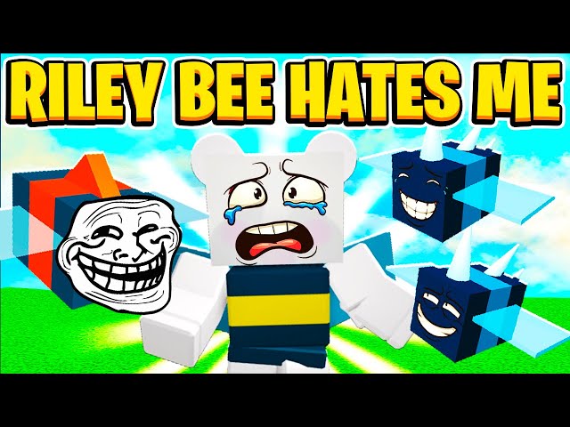 Riley Bee Is Trolling Me + Vicious Bee Fights In Roblox Bee Swarm Simulator
