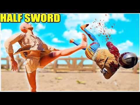 Las Nuevas PATADAS GIRATORIAS son BRUTALES!!! - HALF SWORD | Gameplay Español