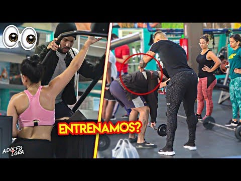 VOY AL GIMNASIO VESTIDO DE VAGABUNDO Y PASA ESTO...