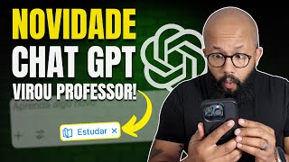 NOVIDADE Chat GPT para Estudar: Testei o novo MODO ESTUDO e ISSO muda tudo!