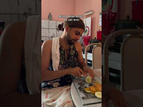 MINHA MÃE ANTES DE SER AVÓ Vs DEPOIS DE SER AVÓ