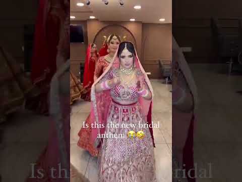 Repost โค๏ธ #bridalsong #song #bridal #makeup #bridalmakeup #bridedance #dancevideo #funny #funnyvideo