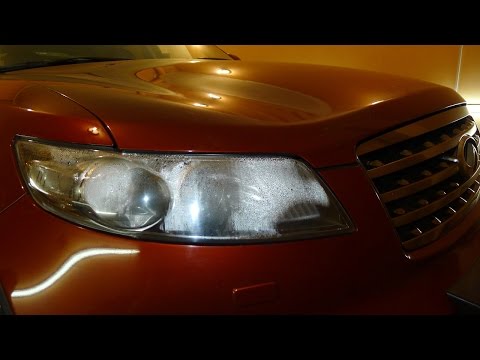 Infiniti FX35 ремонт фары, устранение запотевания фары