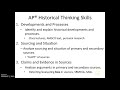 Historical Analysis Skills Assessment
