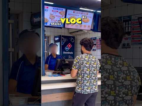 Last Order In Domino’s 🍕!! #foodie #minivlog #foodchallenge