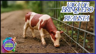 INACREDITAVEL A VACA FICOU COM A CABEÇA PRESA NA CERCA
