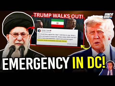 Trump ABRUPTLY Cancels G7 for EMERGENCY DC MEETING as Iran Signals WILLINGNESS for Peace Talks