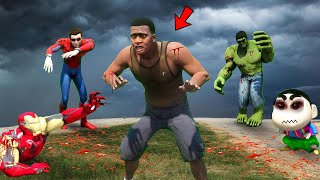 Franklin Surviving Zombie Apocalypse in GTA 5