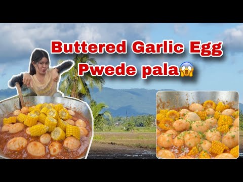 Nagluto kami ng buttered Garlic egg | Ka Mangyan Vlogs