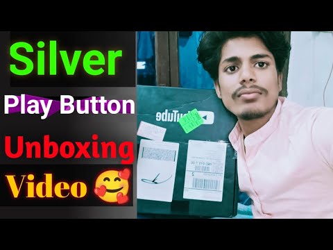 SILVER PLAY BUTTON UNBOXING VIDEO 🥰 ||