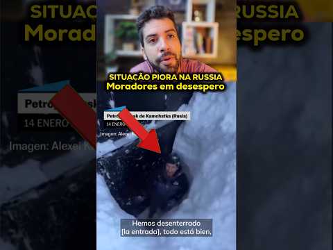 Neve na Rússia piora e profecia bÃblica se cumpre. #Jesus #fé #apocalipse #notÃcia