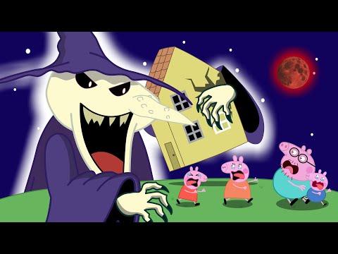 Zombie Apocalypse, Zombie Visit Peppa's Family At Night | Peppa Pig Funny Animation