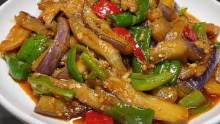 肉燒茄子：主廚做法，嫩滑到夾不起來！汁濃肉香，下飯絕了【留意美食】#肉燒茄子做法 #主廚燒菜技巧 #茄子家常做法 #肉丁茄子