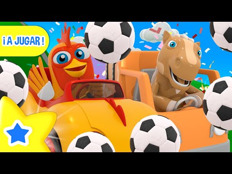 ¡PENALES!🏆BARTOLITO Y PEPE VS VACA LOLA Y PERCHERON⚽LA GRANJA DE ZENÓN A RODAR 🚗 El Reino Sorpresas