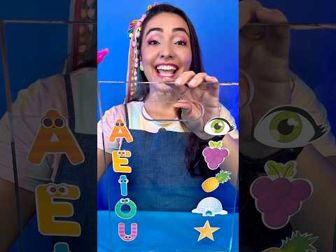 A E I O U - 🍍 ⭐️ ❄️ 👁️ 🍇. #educaçãoinfantil #alfabetização #desenvolvimentoinfantil #desenhos