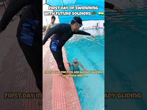 Hard to believe but These CDS Officers Swimming on Day 1 🏊🏻 #swimming #swimmingtips #swim #army #cds