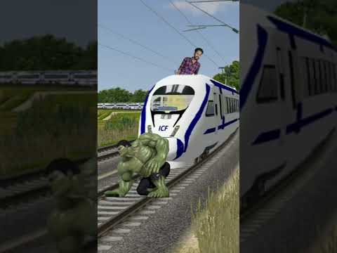 funny train vfx magic video #shorts