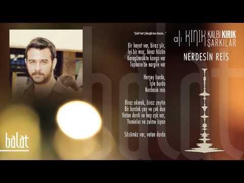 Ali Kınık - Nerdesin Reis
