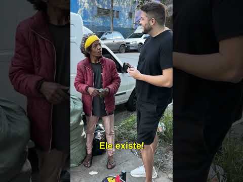 REALIZEI O SONHO DA CATADORA E ELA CHOROU DE EMOÇÃO! #shorts