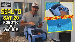 Seauto SAT 20 Cordless Robotic Pool Vacuum - Product Review (Phillips Vision: Episode - 172)