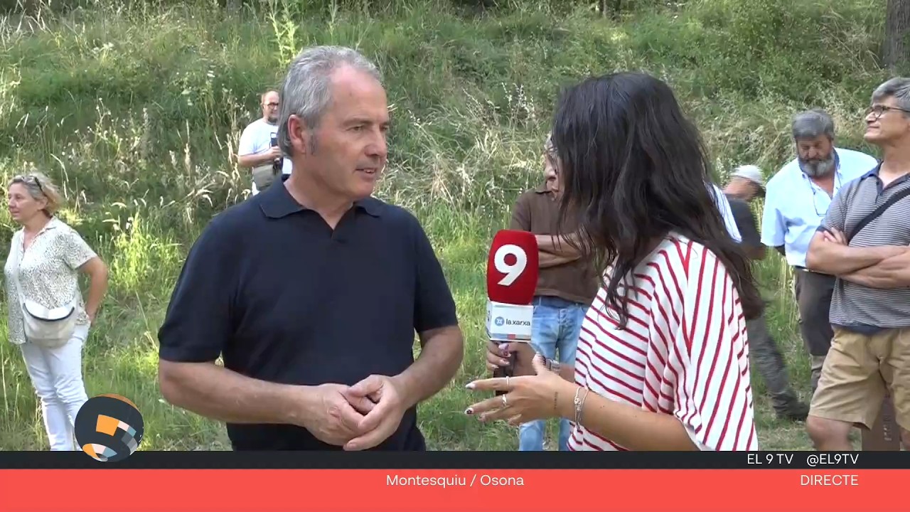 Inauguració d’un nou recorregut d’escultures als jardins del parc del Castell de Montesquiu