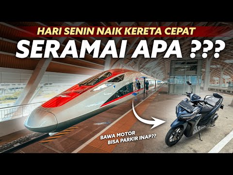 Bawa Motor & Parkir Inap Naik Kereta Cepat Jakarta - Bandung 2025