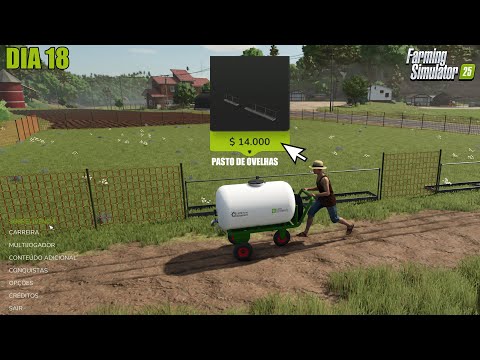 Farming simulator 25 #7 | Iniciando do zero no modo sobrevivência