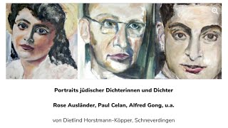 „Nun bewahre ich ihre Namen“ Portraits jüdischer Dichterinnen und Dichter des 20.ten Jahrhunderts.