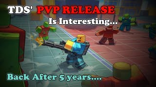 TDS' PVP Release Update Is.... Interesting || Tower Defense Simulator