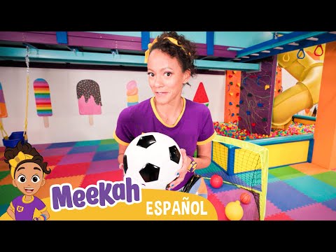 Meekah en una aventura de saltos 🦘🛝🌈 | 💜¡Hola Meekah!💜Amigos de Blippi | Videos educativos