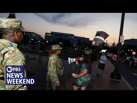 YouTube video thumbnail: News Wrap: West Virginia, South Carolina, Ohio Deploying National Guard Troops to DC