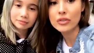 Lil Tay out here with Amanda