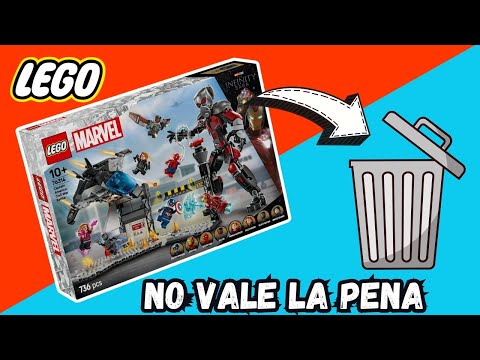 No compres el LEGO de Marvel Civil War sin ver este video…