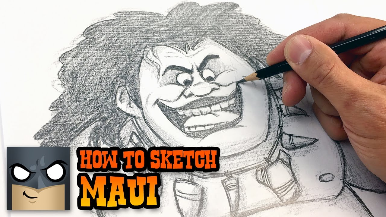 How to Draw Maui - Sketch Tutorial