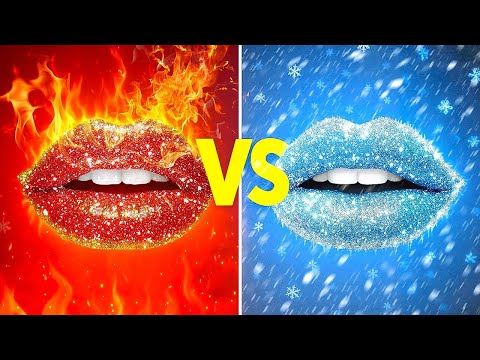 Chica Caliente vs Chica Fría 😍🔥❄️ ¿Quién Gana el ENAMORAMIENTO con Trucos LOCOS?