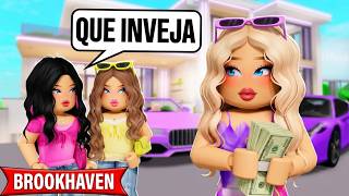 AS MENINAS ESTAVAM COM INVEJA DA AMIGA QUE MORA NA NOVA MANSÃO Historinhas Brookhaven Rp Bibi e Lud