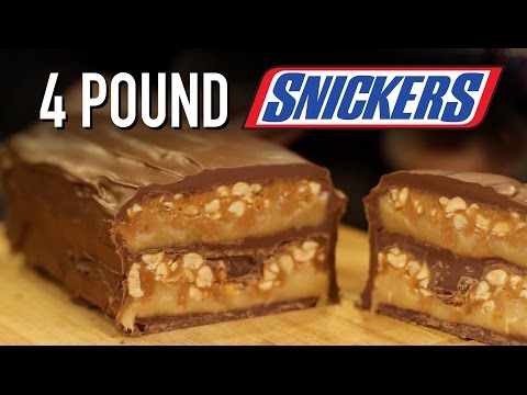 DIY Giant Snickers