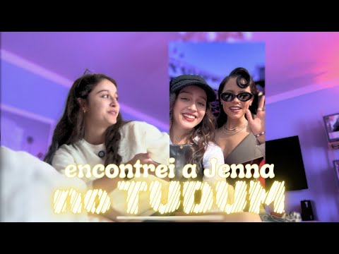 A JENNA ORTEGA LEMBROU DE MIM 😱 | Como foi reencontrar a Jenna? 🖤