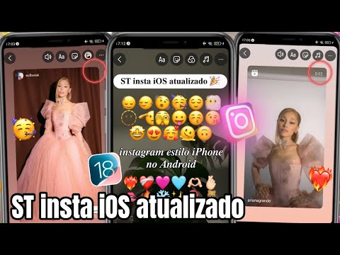 ST INSTA IOS ATUALIZADO 🥳 INSTAGRAM ESTILO IPHONE 2024 | FONTES iOS + EMOJIS iOS + REPOST COM BORDAS