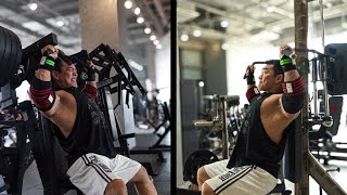 오랜만에 원정운동 (GYM80 넥프레스 VS 아스날 숄더프레스)