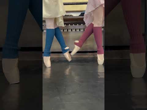 Matching leg warmers with my ballet bestie | Intermezzo Ambassadors Yael & Mónica