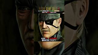 Snake's Fate Was Crueler Than Death Itself!💔#shorts #gaming #metalgearsolid #edit #mgs4 #viral