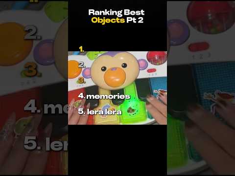 Ranking Best Objects Pt 2