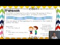 Understanding Transition Words in Writing
